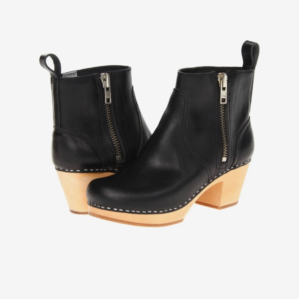 Swedish Hasbeens Boot Clog (worn once!)